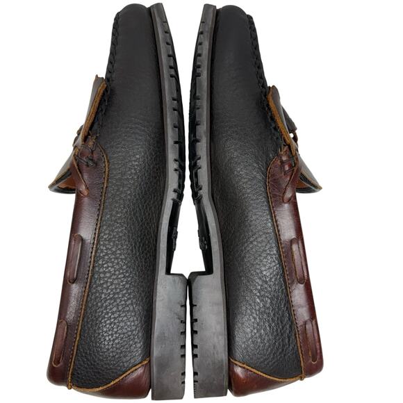 Allen‎ Edmonds Nashua 2 Tone Leather Tassel Kiltie Loafers Size 9 3E Extra Wide - Picture 8 of 12